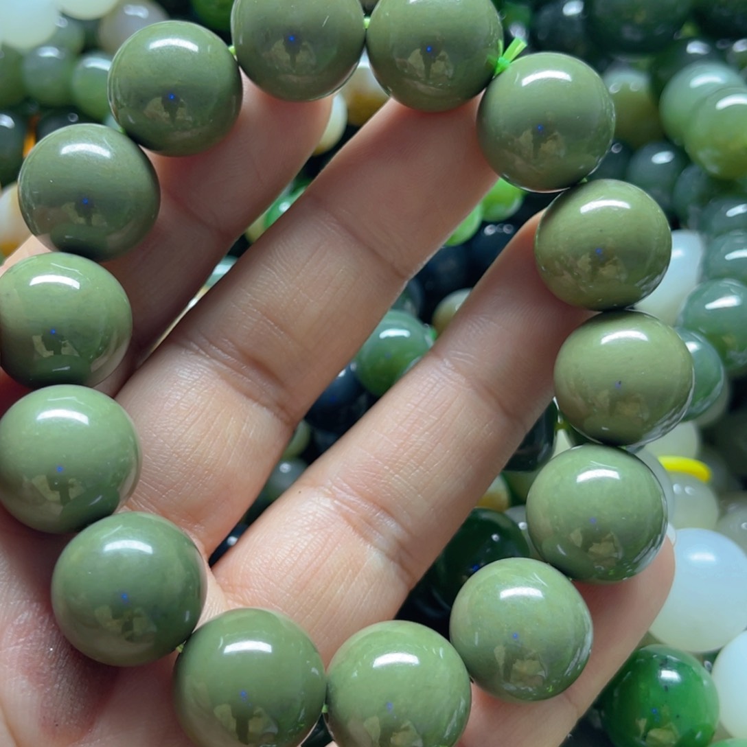 和田玉手链未镶嵌