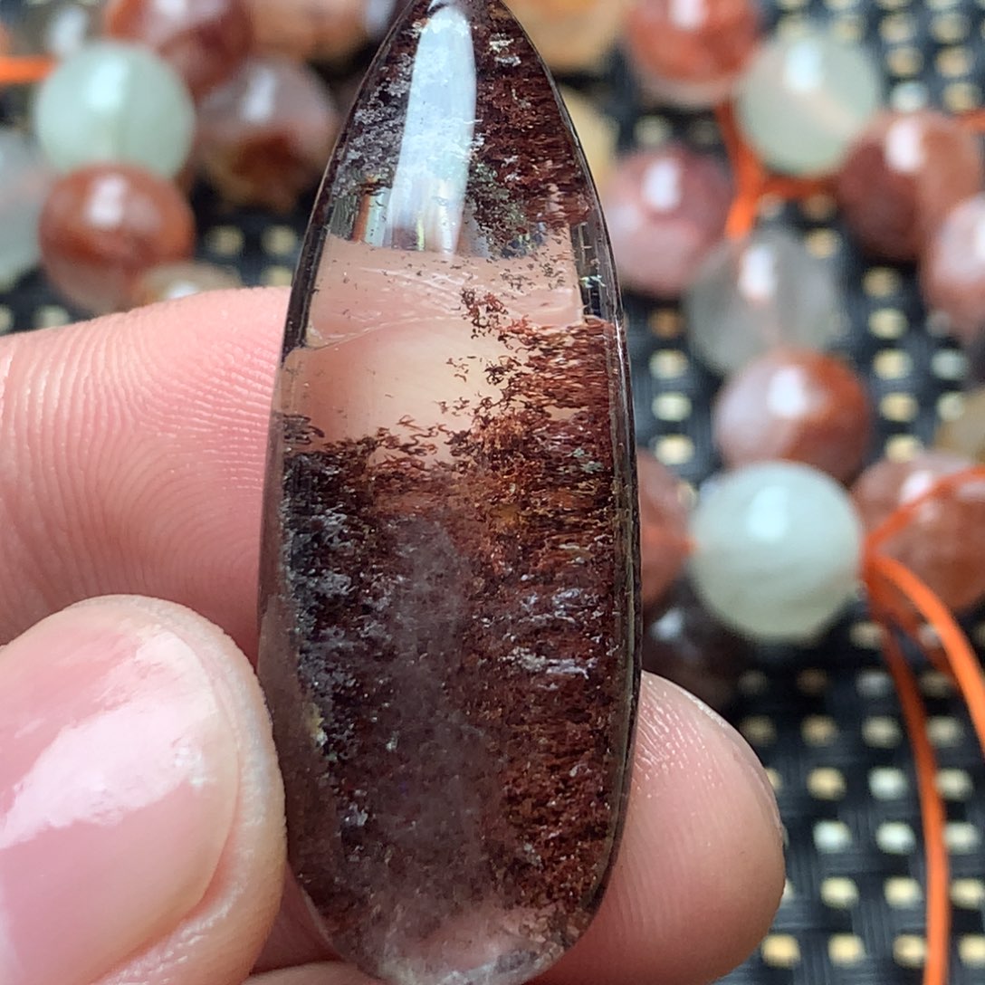 水晶颈饰未镶嵌盖***雄