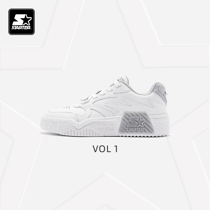【黄子弘凡同款】STARTER冬季板鞋潮流百搭轻质低帮鞋 SF33V1002
