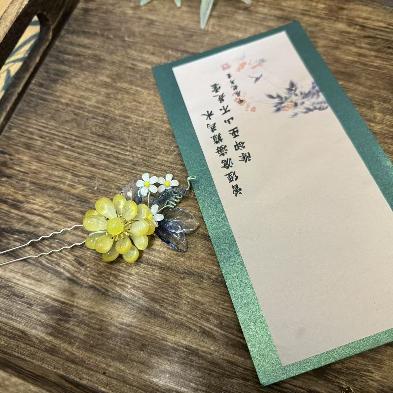 多肉黄小u，前尘梦古风汉服配饰