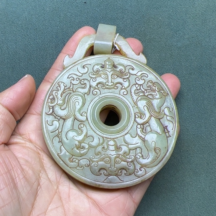 和田玉把件未镶嵌陈*杰