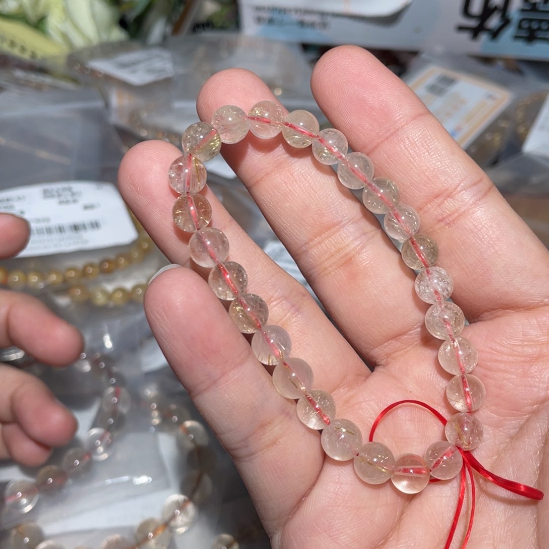 水晶手链未镶嵌`****?手链