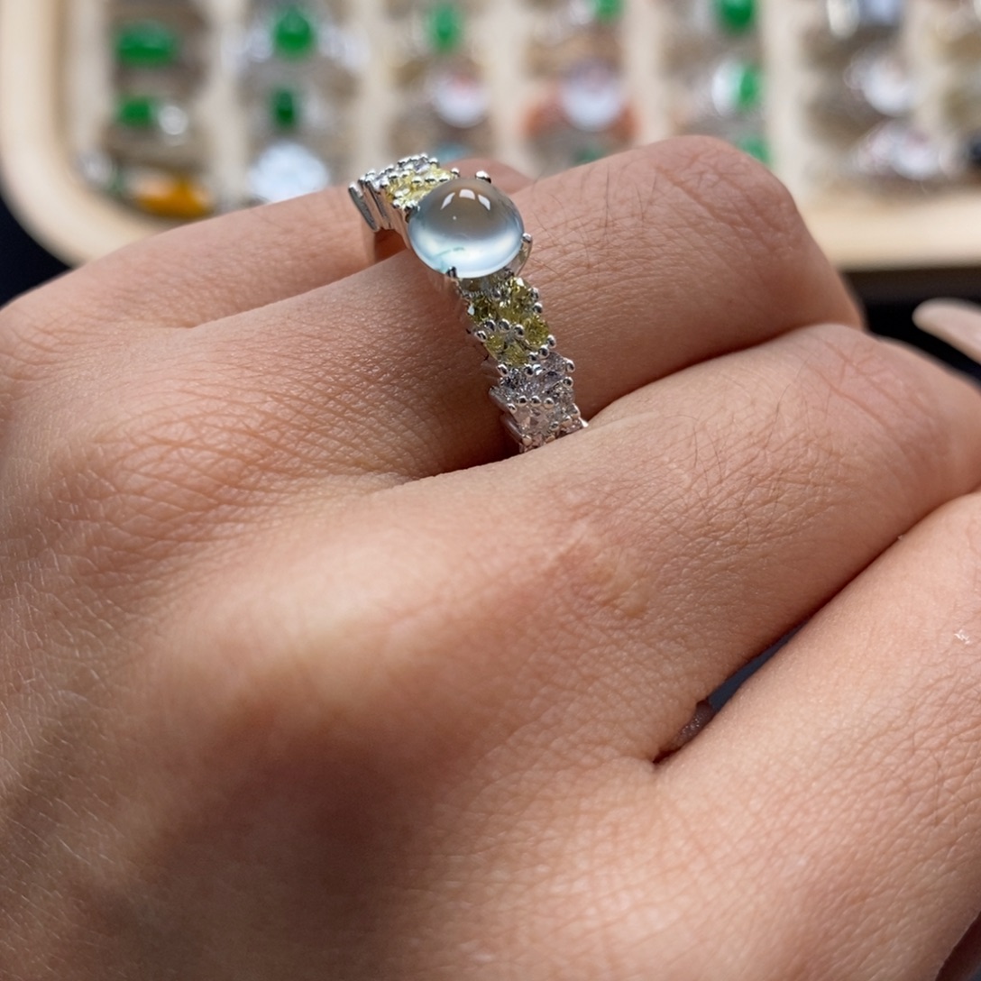 翡翠裸石缅甸天然A货翡翠