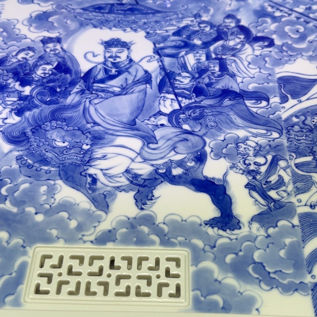 0***？陶摆件手工手绘哈哈哈哈