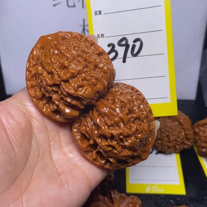 文玩核桃吊坠390/50官帽色差福利