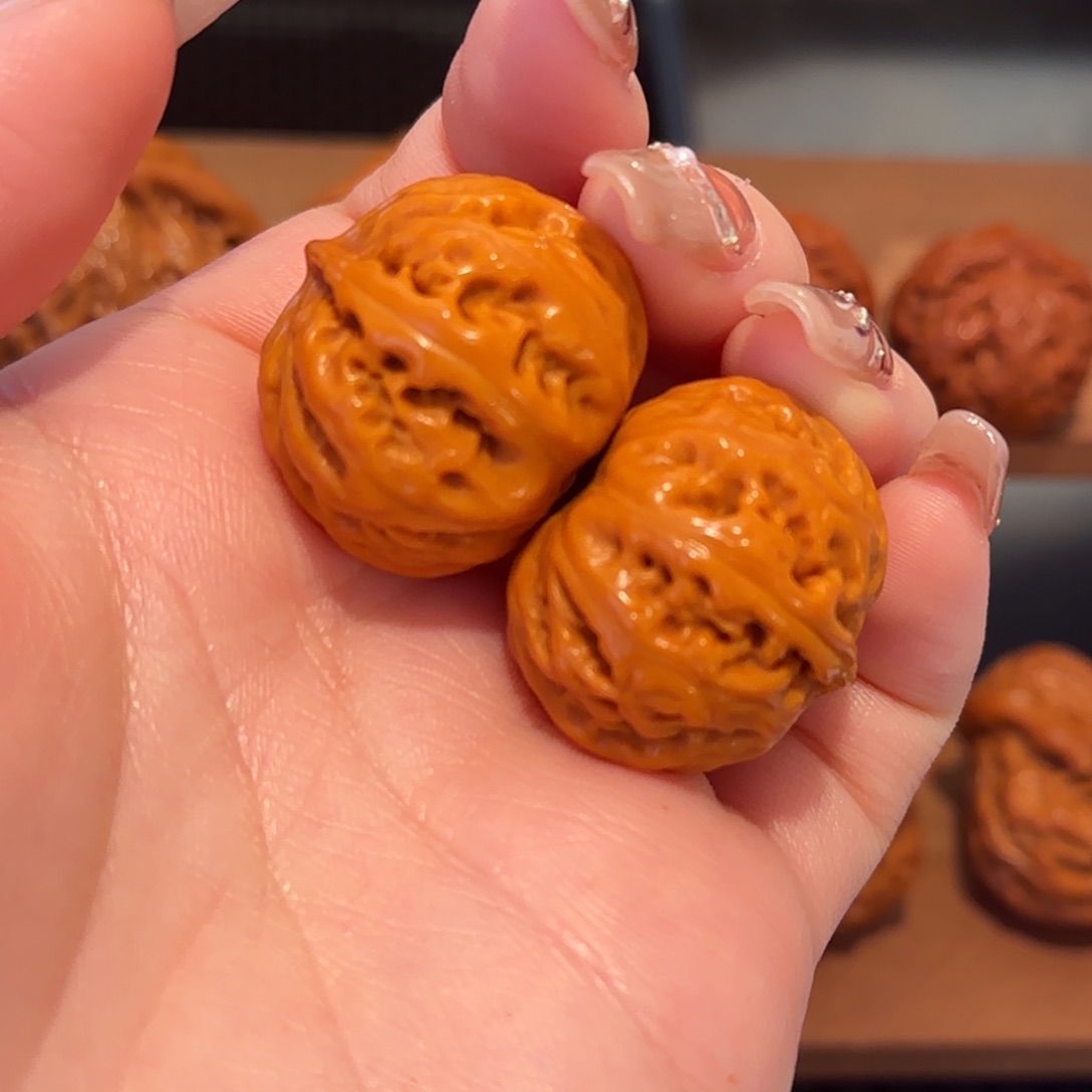 桃核吊坠随**安粗筋南瓜墩577