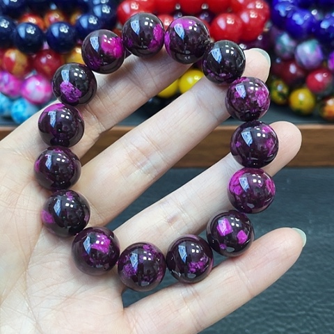 玛瑙未镶嵌手饰红龙醇14