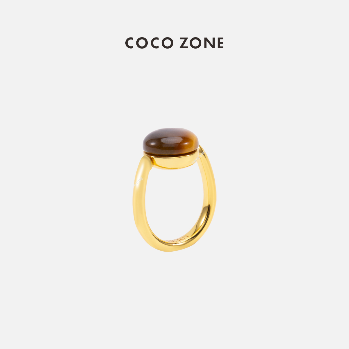 铜合金戒指 COCO ZONE2024"琉璃"时尚古风气质戒指指环 CC2B0511