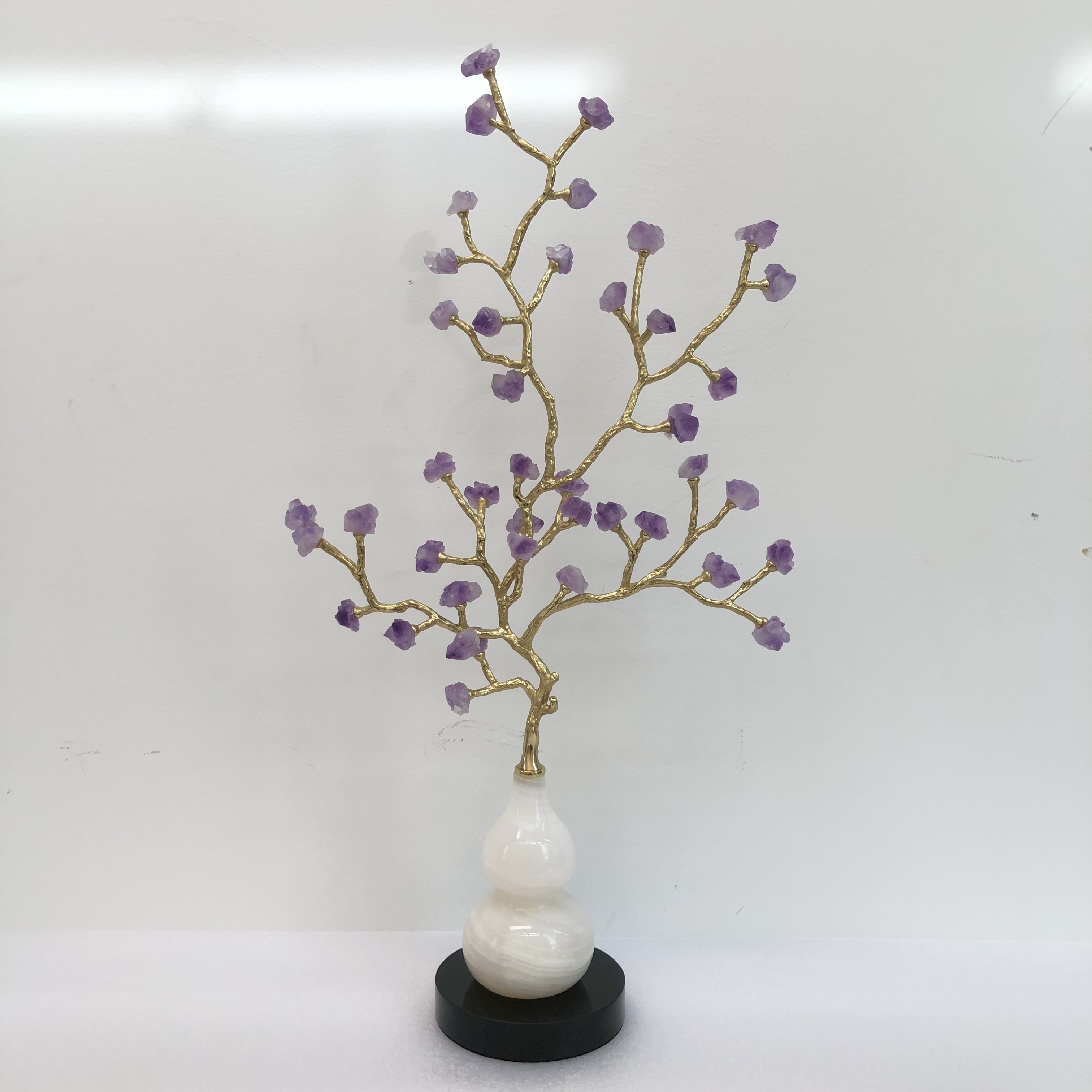 BORCH/博瑞奇白葫芦造型桌面装饰摆件（09068）