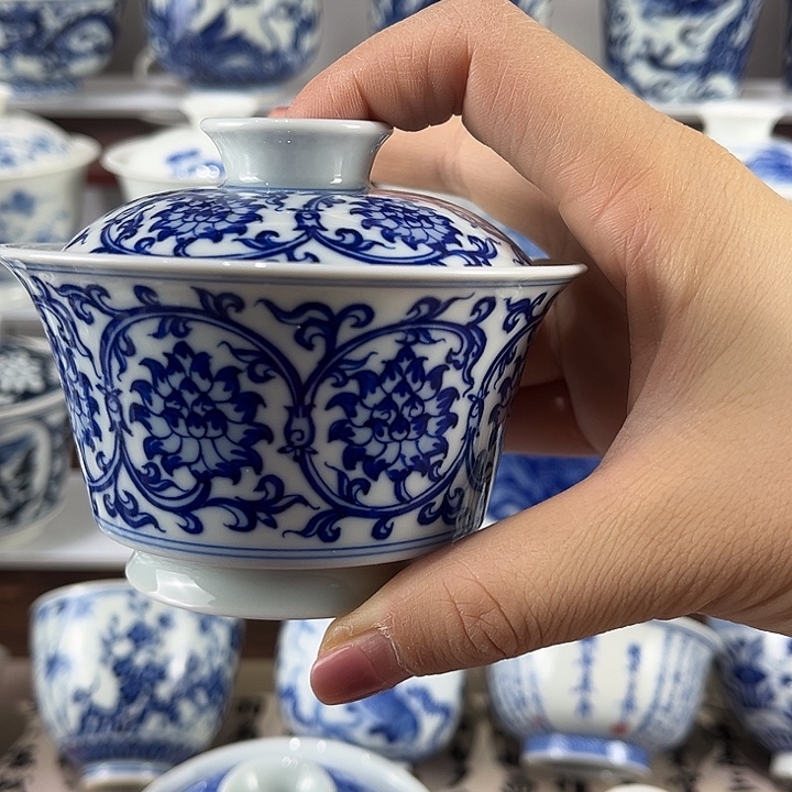 景德镇溪山居手工手绘