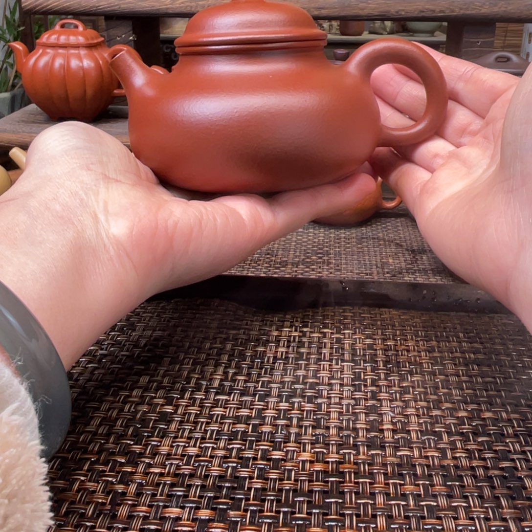 茶壶紫砂宜兴原矿紫砂手工制320
