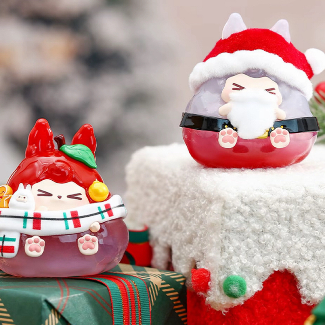 【拆盒】 KIKI暖冬圣诞系列盲盒潮玩手办摆件可爱【不支持退换】