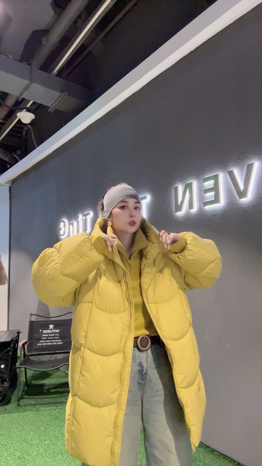 9932:连帽拉链可拆卸中长款长款秋冬女士保暖情侣