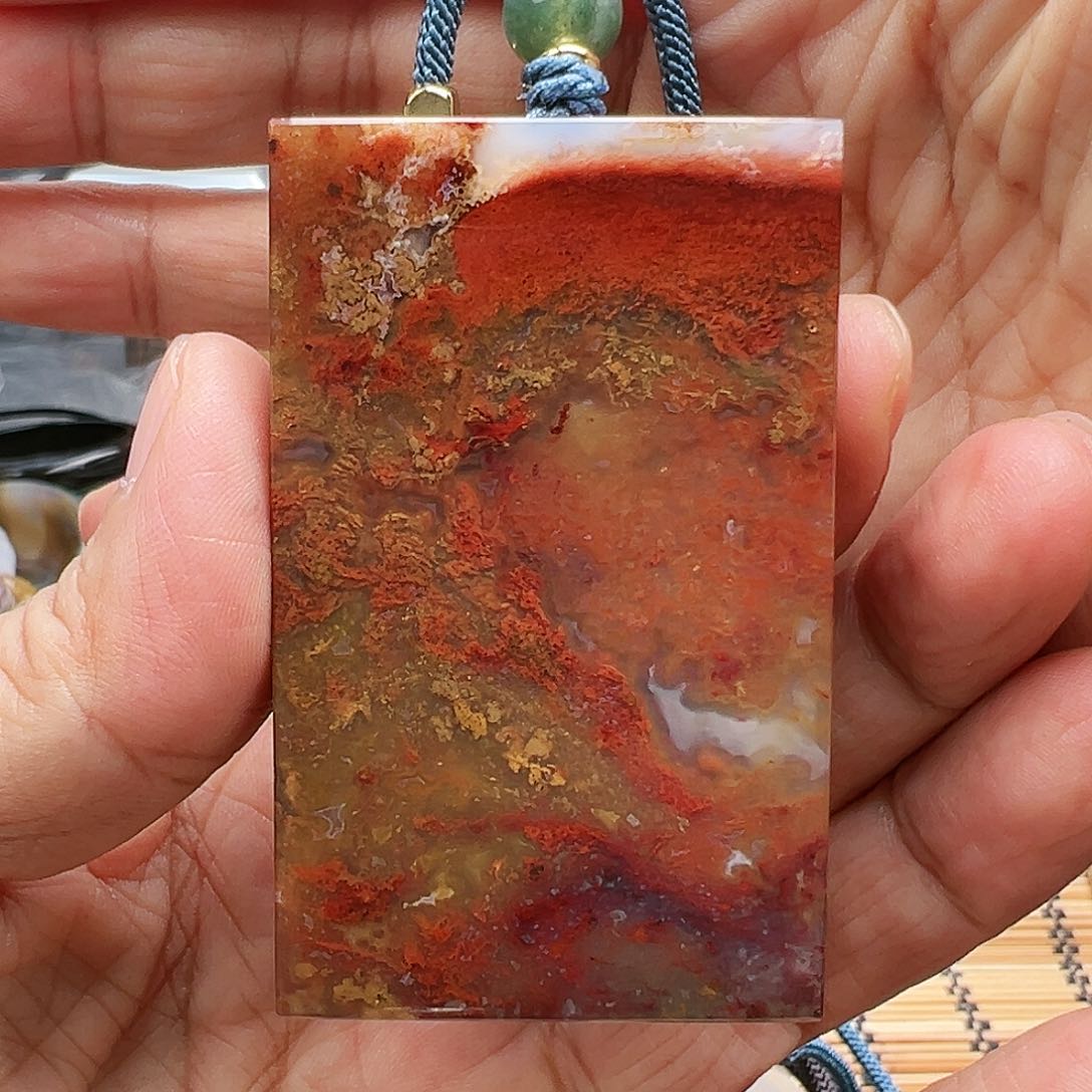 未镶嵌玛瑙/玉髓珠宝半成品