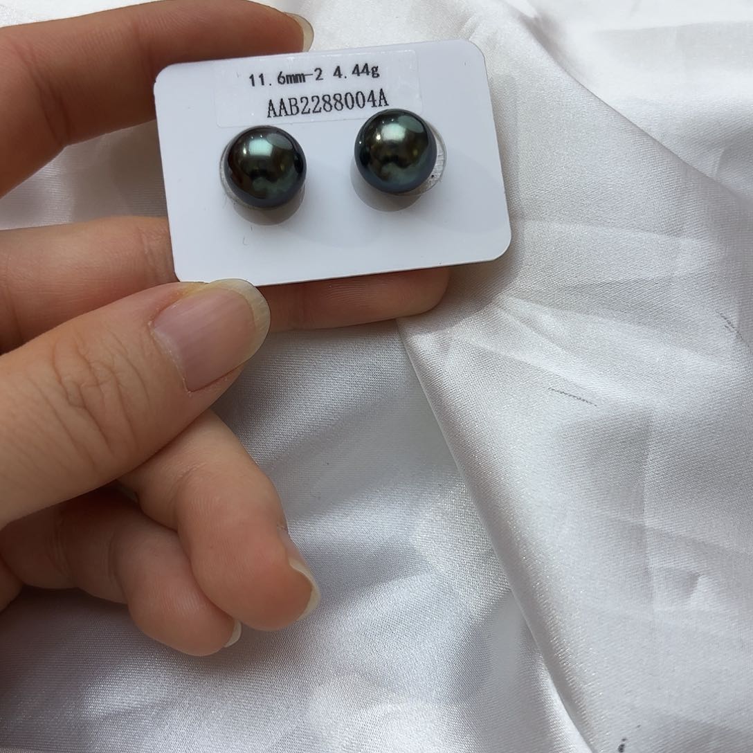 海水珍珠裸珠未镶嵌奈***年11.5mm