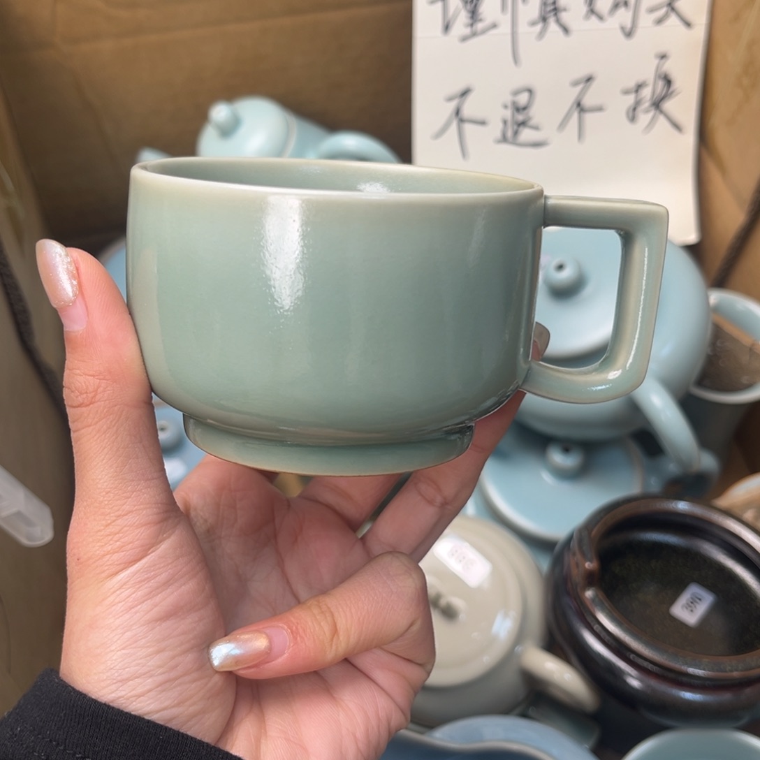 摆件陶哈哈哈哈哈哈哈开片随机