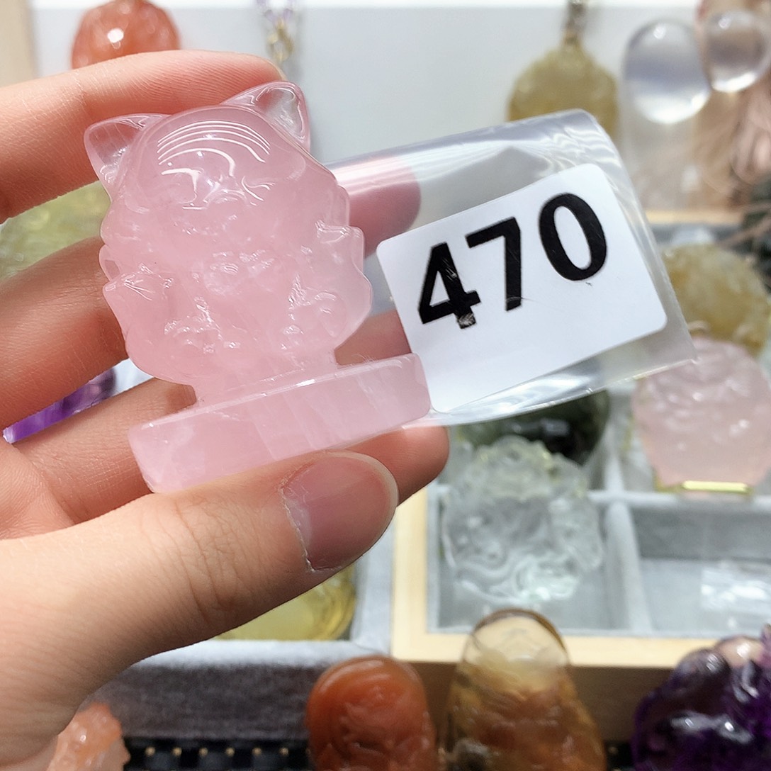 水晶颈饰未镶嵌吊坠