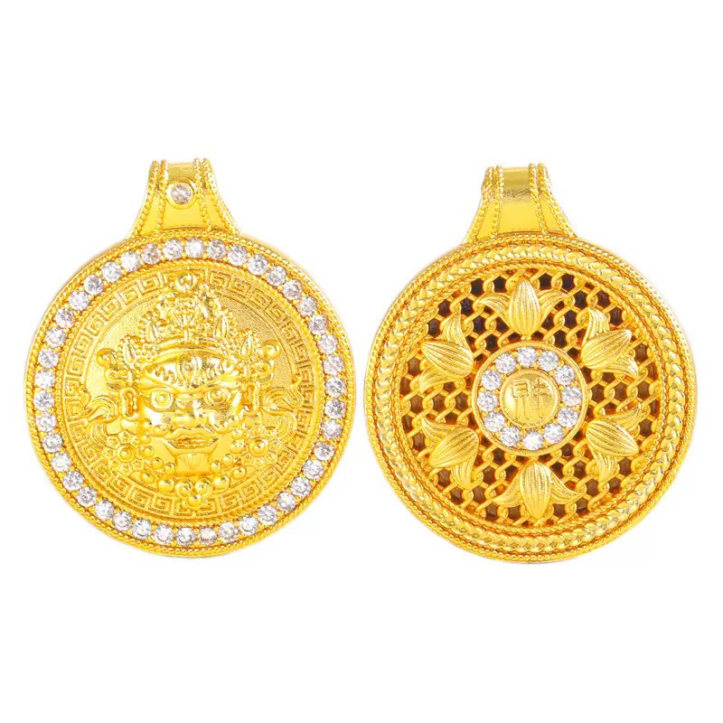 合金锆石吊坠 素款饰品女款项坠百搭