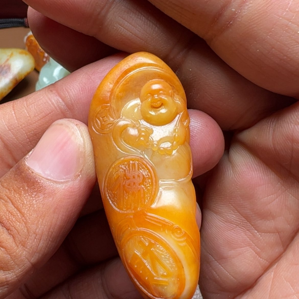 【闪购商品】和田玉吊坠(不含链)未镶嵌温**玉