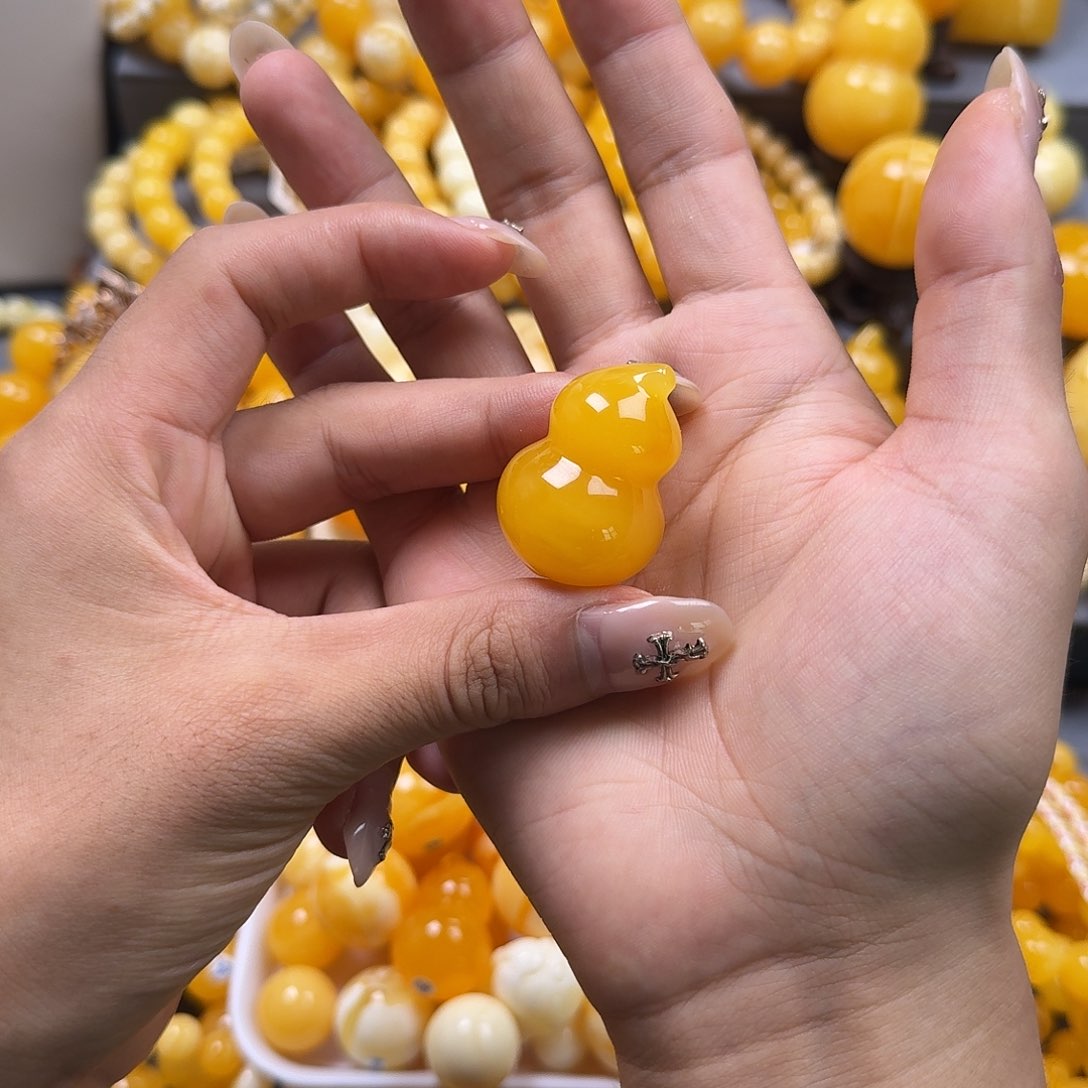 未镶嵌蜜蜡珠宝奇石葫芦