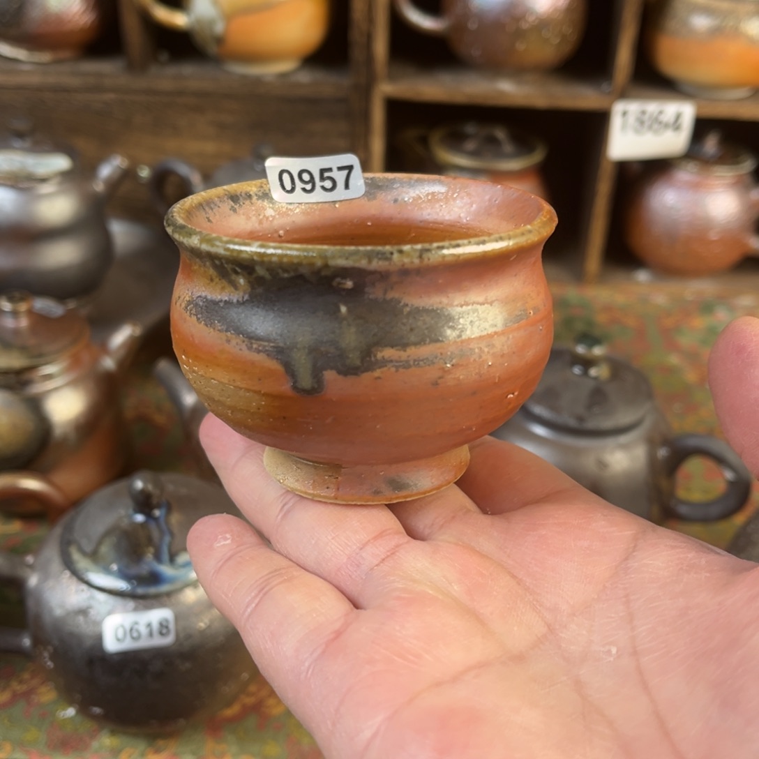 杯柴烧茶器主人杯子