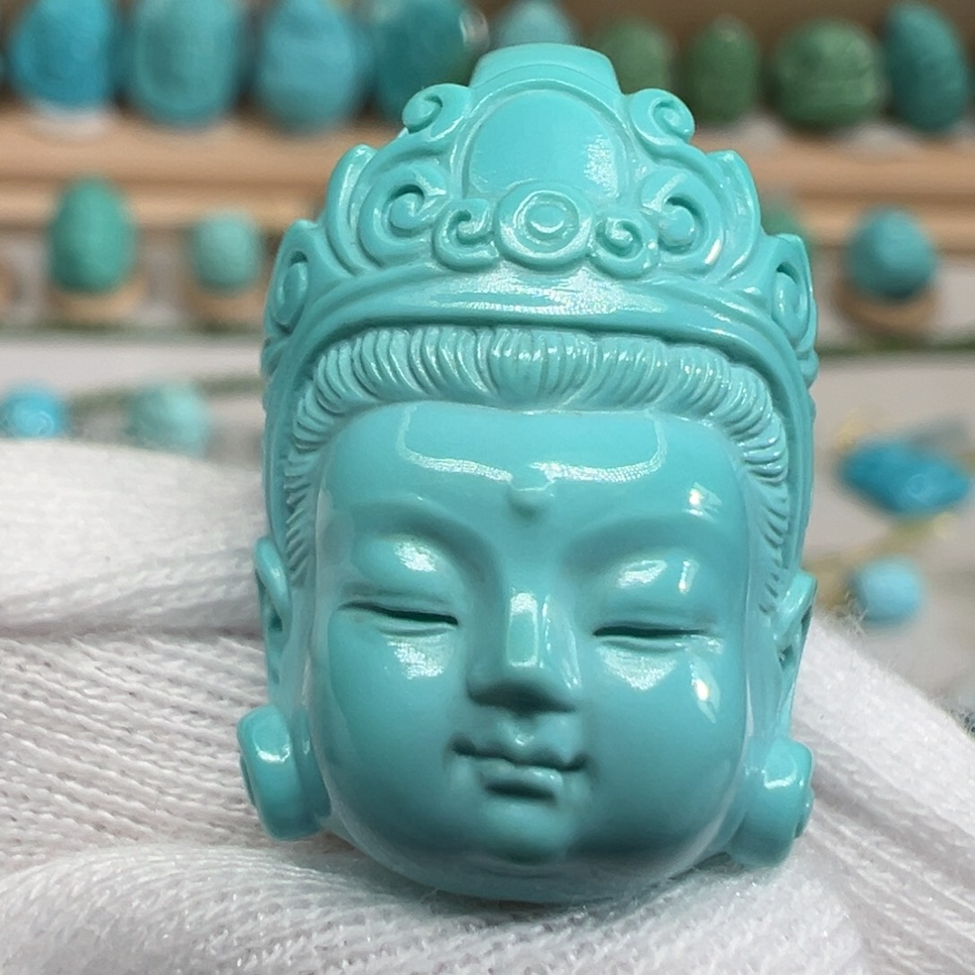 绿松石配饰未镶嵌