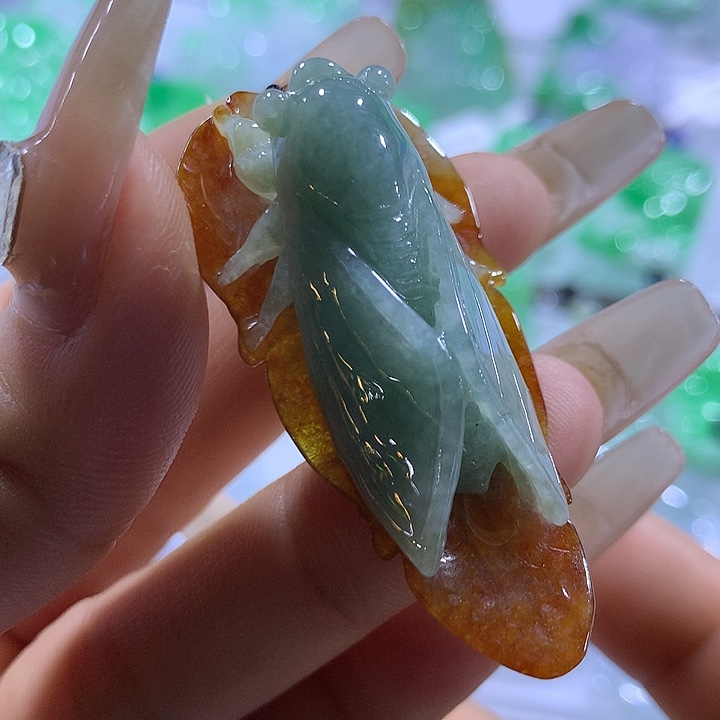 翡翠未镶嵌颈饰天然翡翠A货吊坠