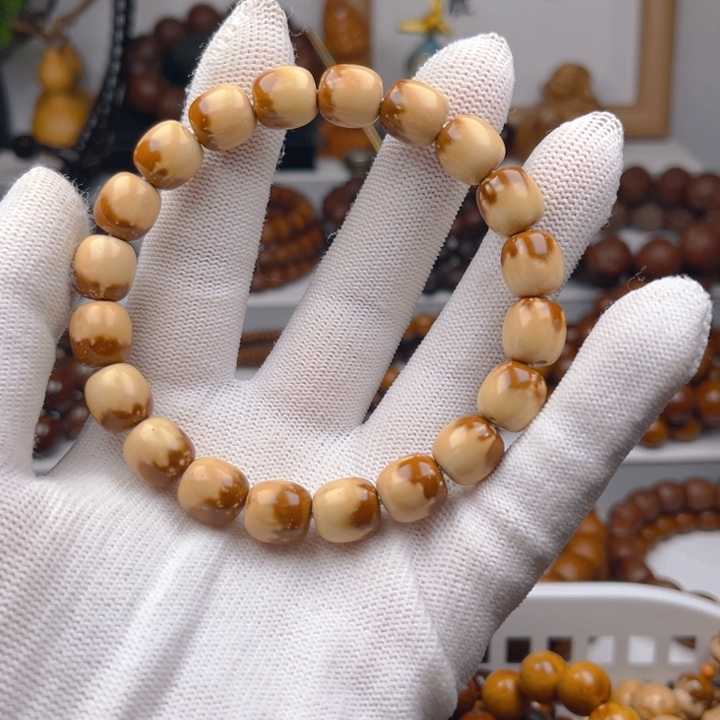 手串紫金鼠紫金鼠花皮半山水10