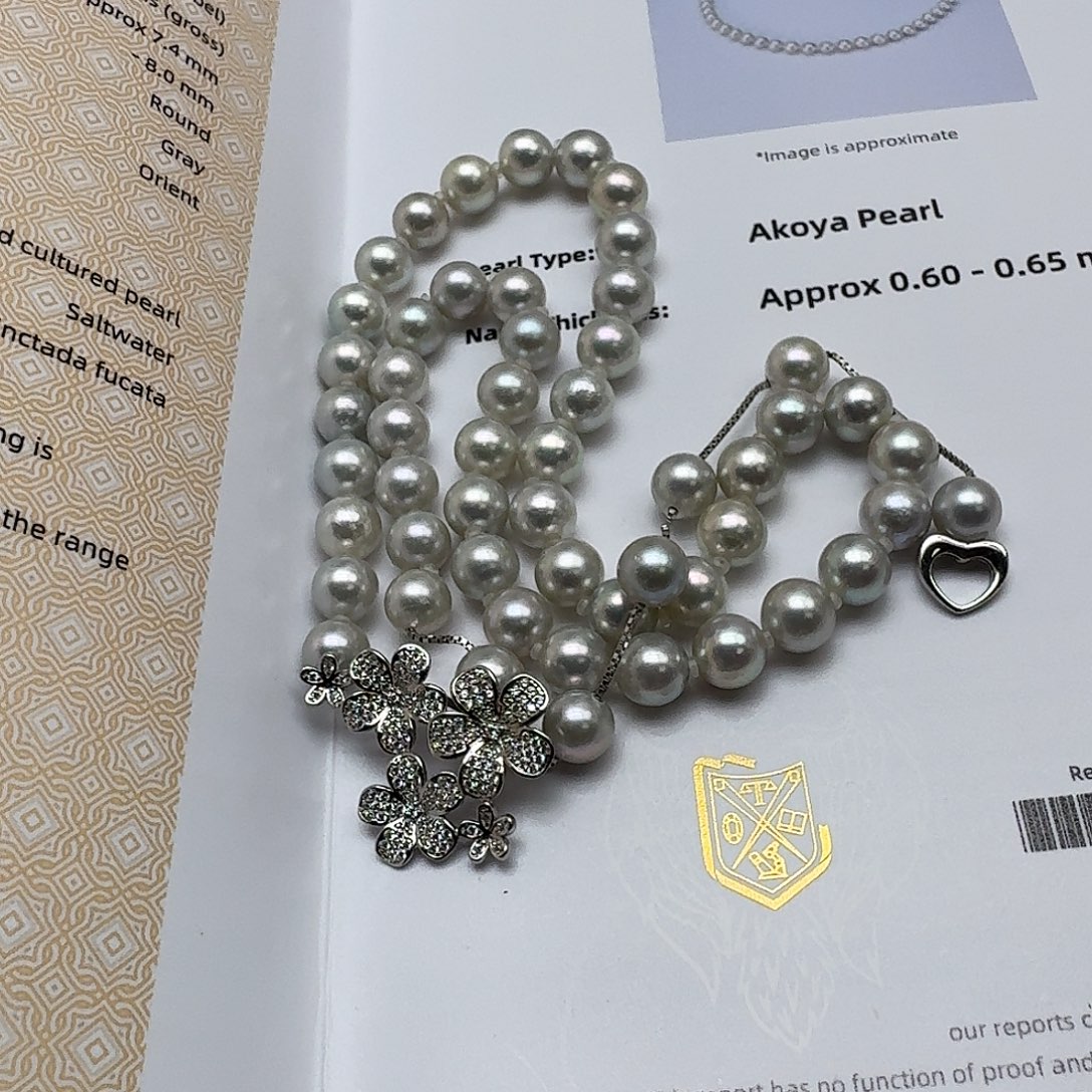 颈饰未镶嵌海水珍珠