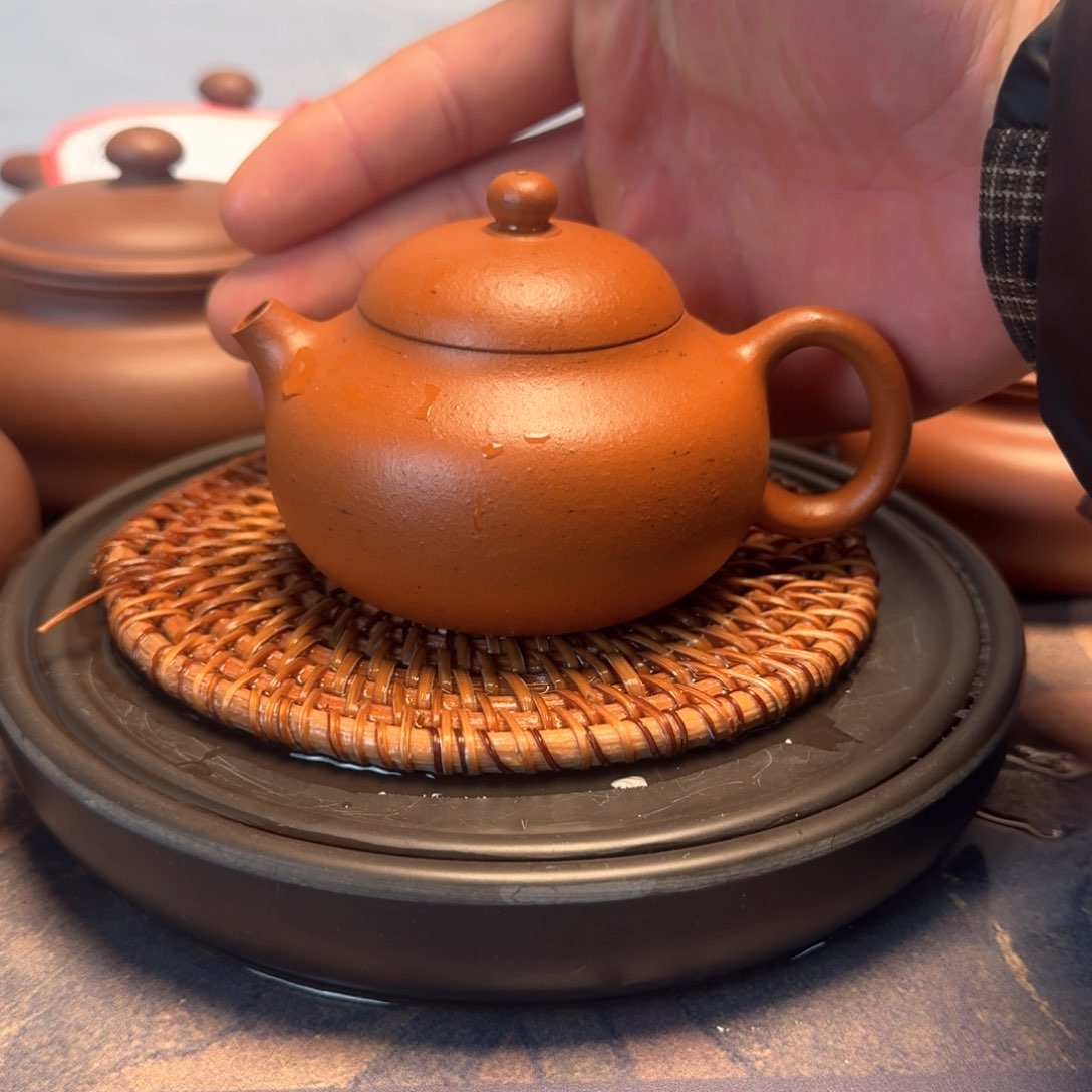 笑*宜兴紫砂壶全手工制作