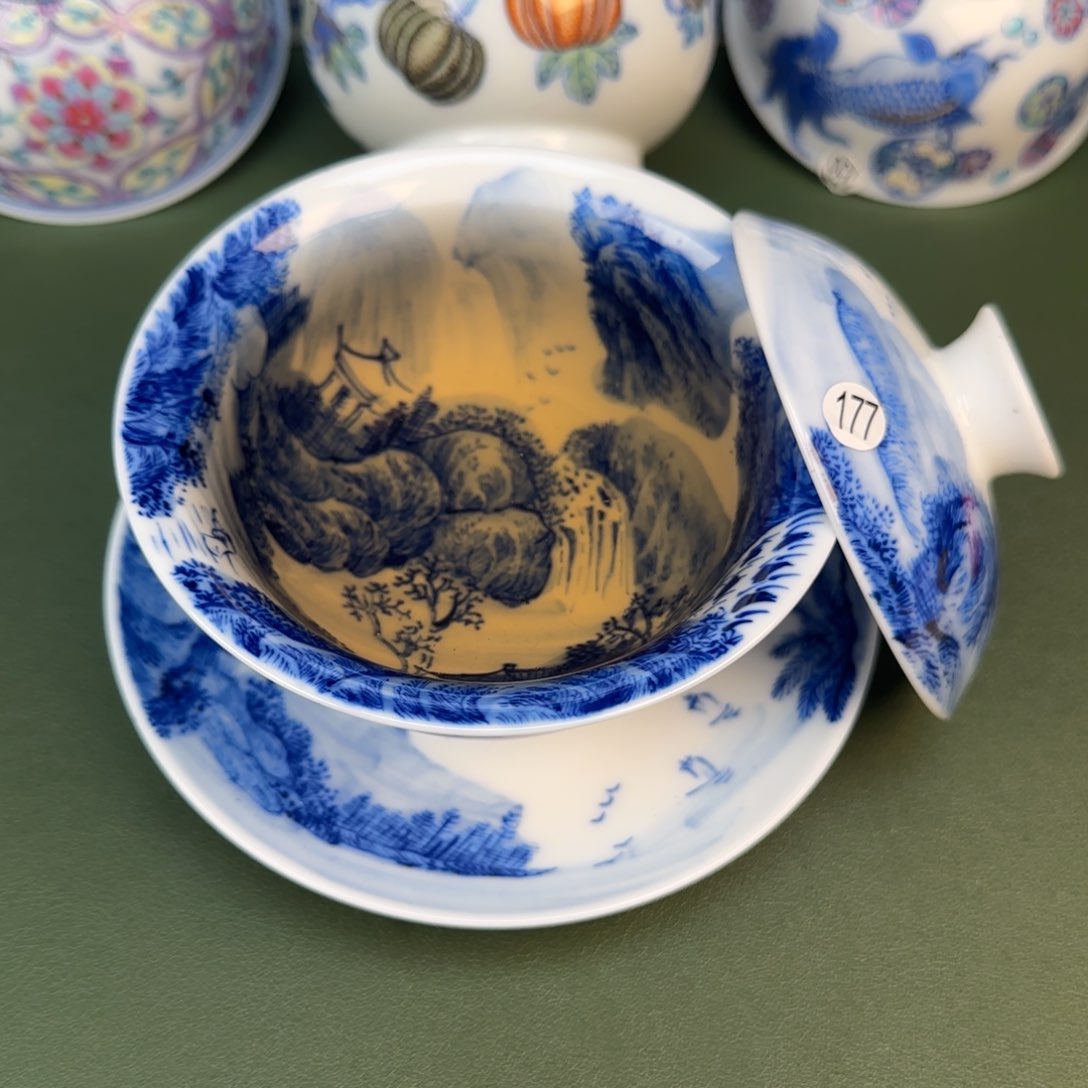 彦祖纯手工手绘茶具177