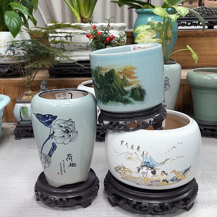 陶瓷花盆紫砂花盆福利抢购