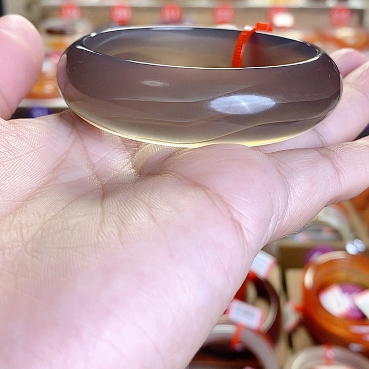 玛瑙/玉髓手镯未镶嵌用*瘦