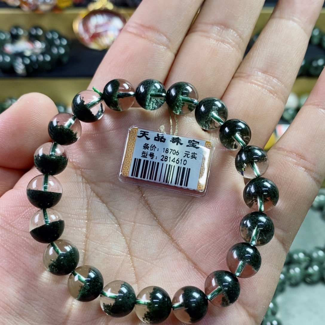 水晶手串未镶嵌绿幽灵2814610