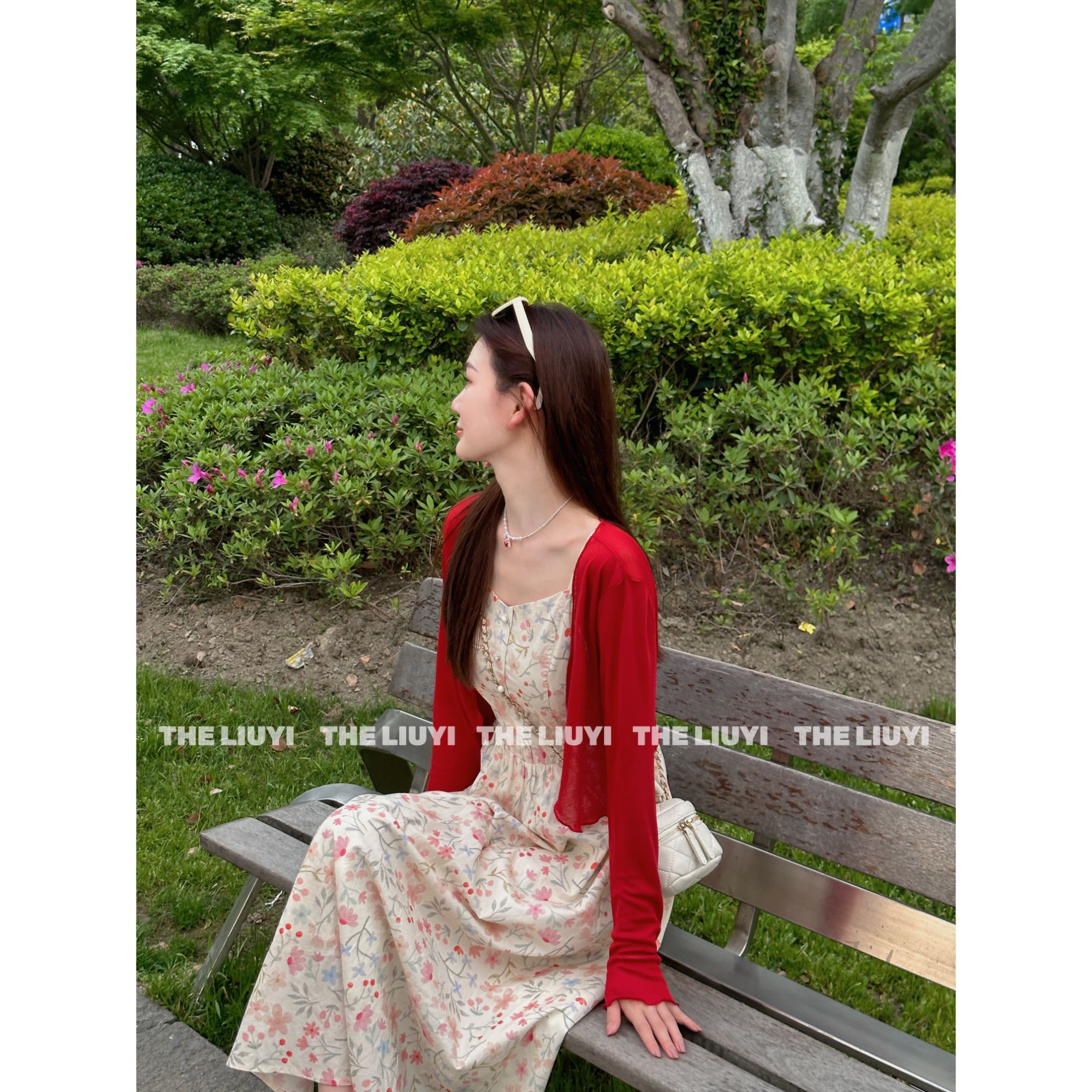 【LIUYI】薄如蝉翼~夏季透气藏肉显瘦开衫54123