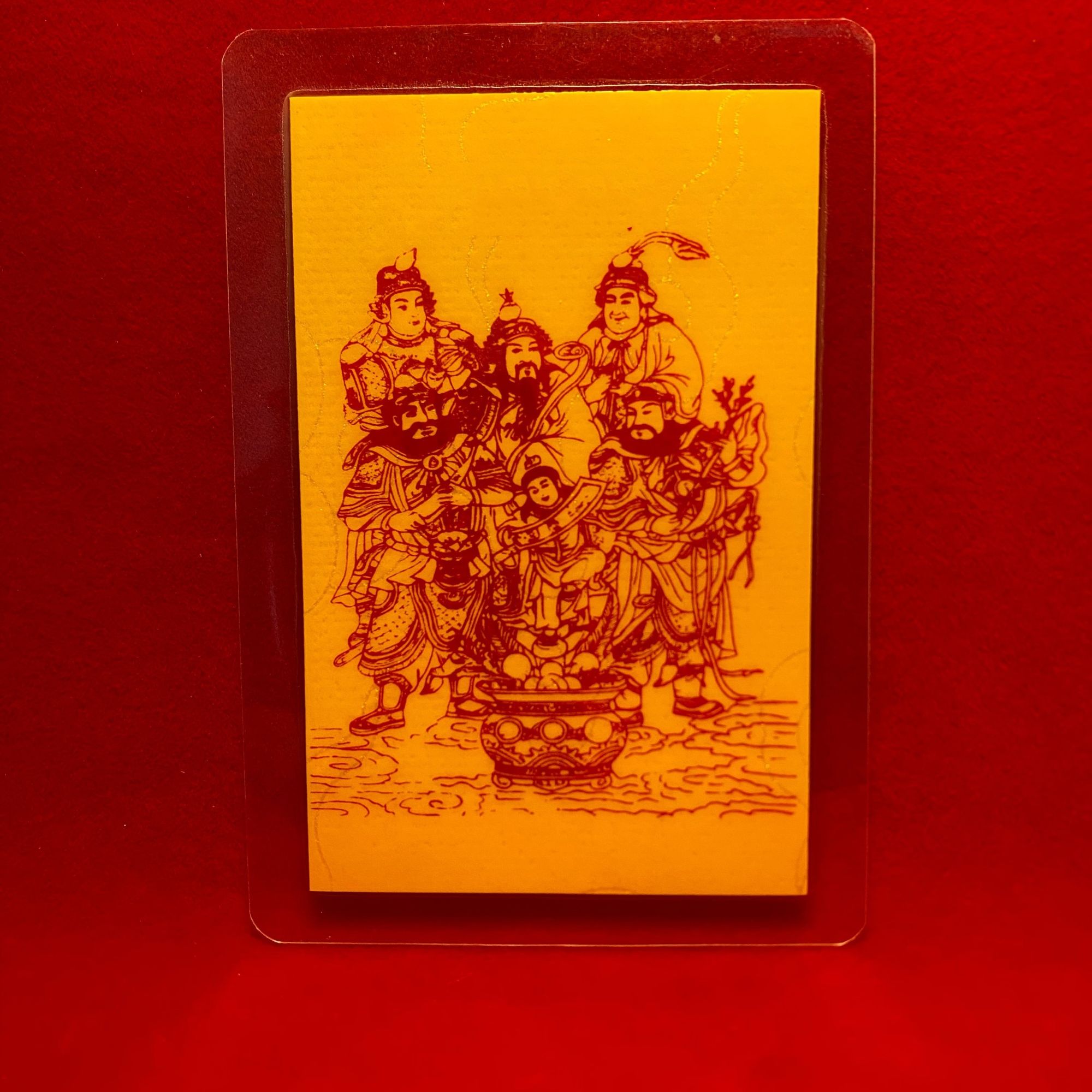 2026【马年】本命年【天然朱砂】朱砂手绘手机贴 