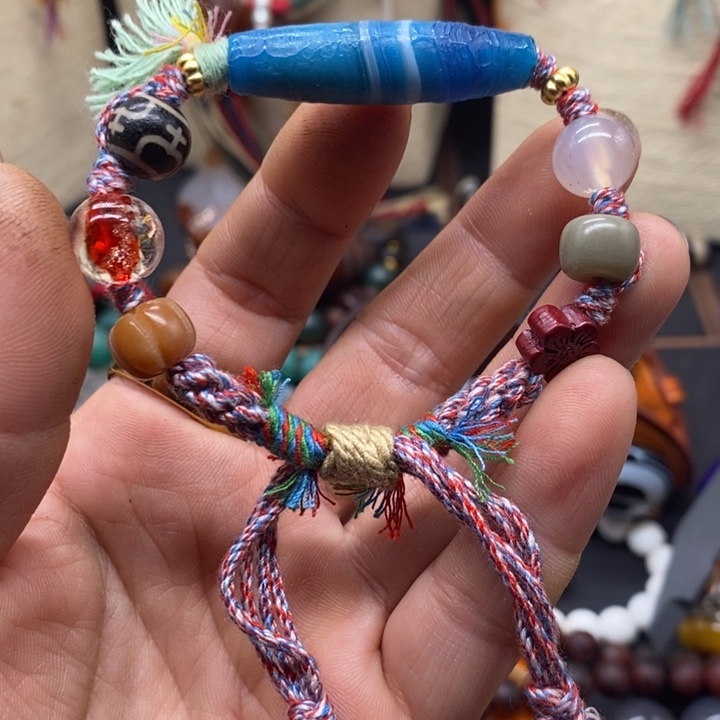 玛瑙/玉髓手链合金