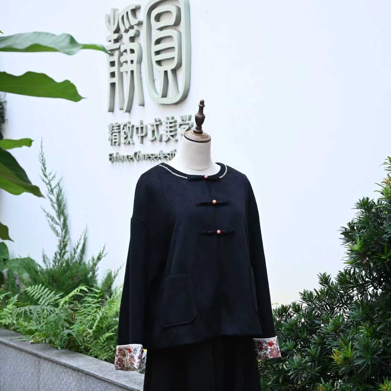 【太阳花外套】 手工刺绣苏绣外套