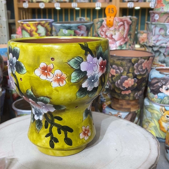 红陶景德镇艺术手绘作品