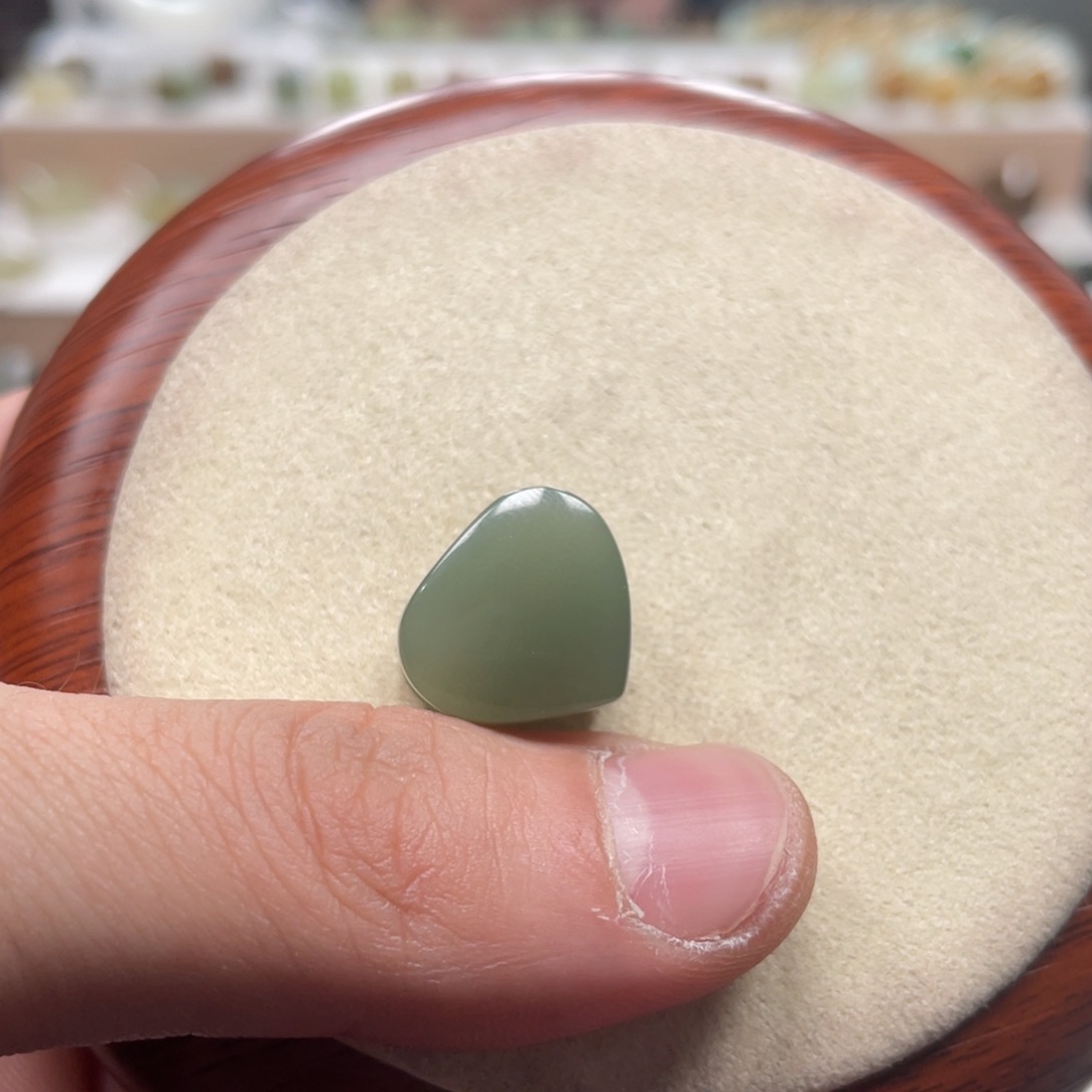 和田玉戒圈未镶嵌3****?心形