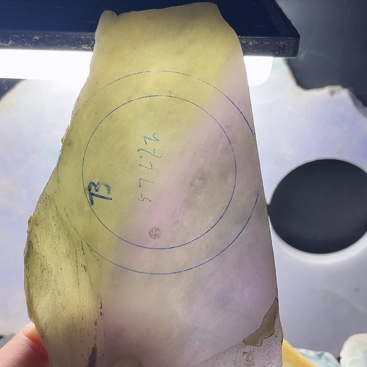 翡翠颈饰未镶嵌毛料18