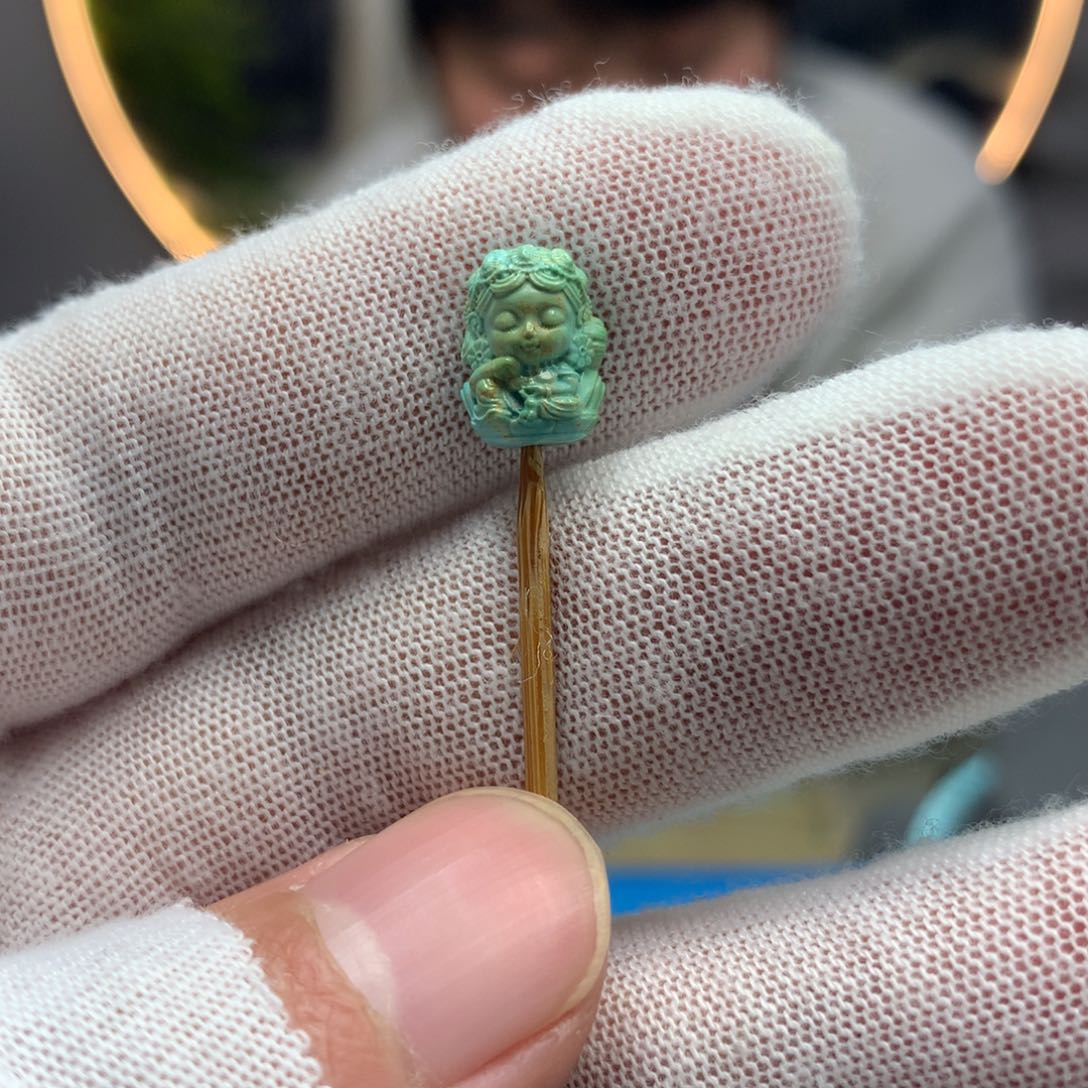 绿松石挂件未镶嵌