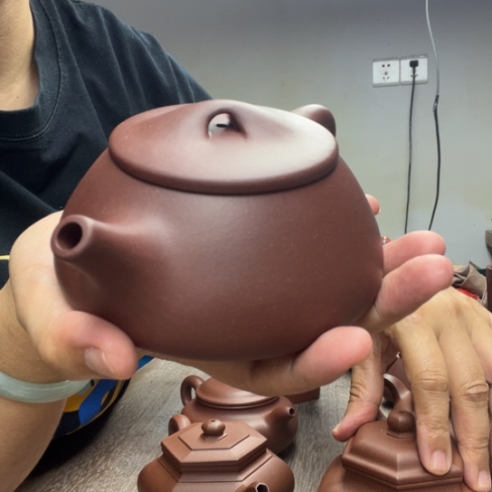 茶壶紫砂原矿紫泥