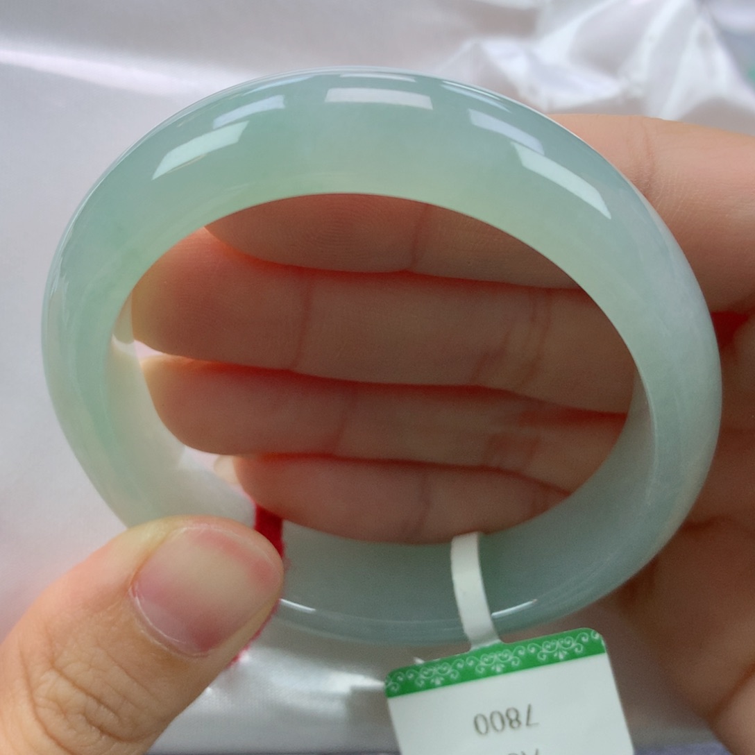 未镶嵌手镯翡翠缅甸天然翡翠A货55贵妃