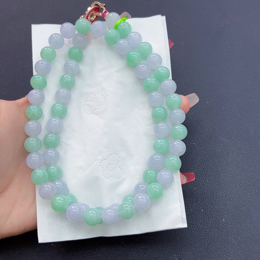 翡翠颈饰未镶嵌精品毛衣链