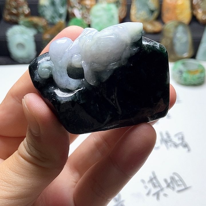 颈饰未镶嵌翡翠翡翠a货