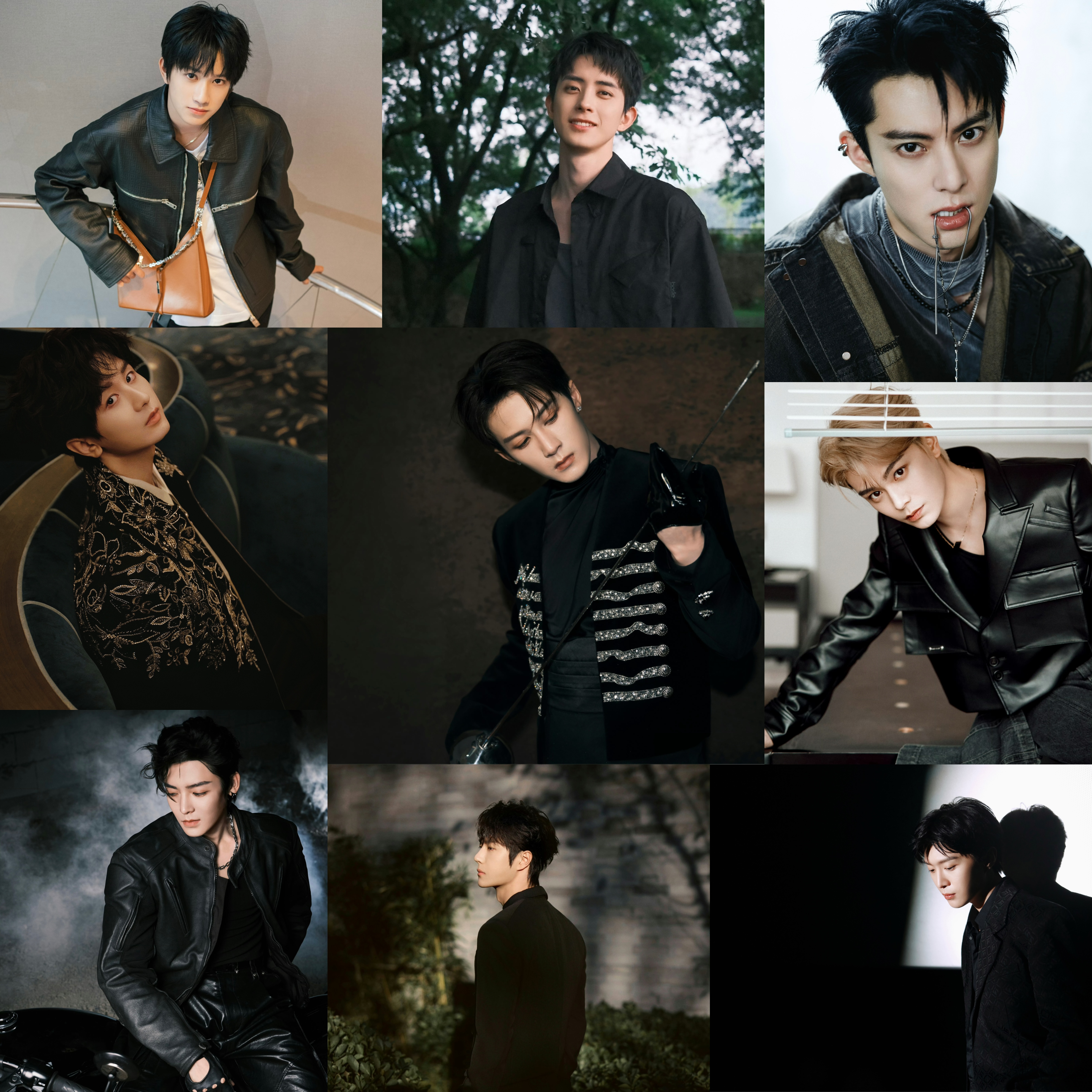 《亲签版》男爱豆 6寸明信片 签名照片