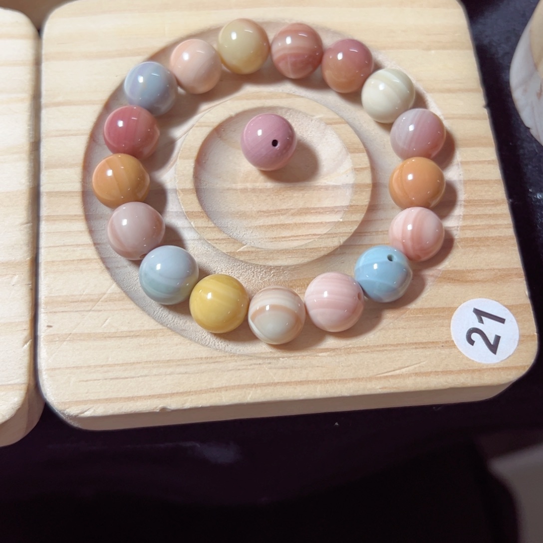 石英质玉手链未镶嵌楚*.33