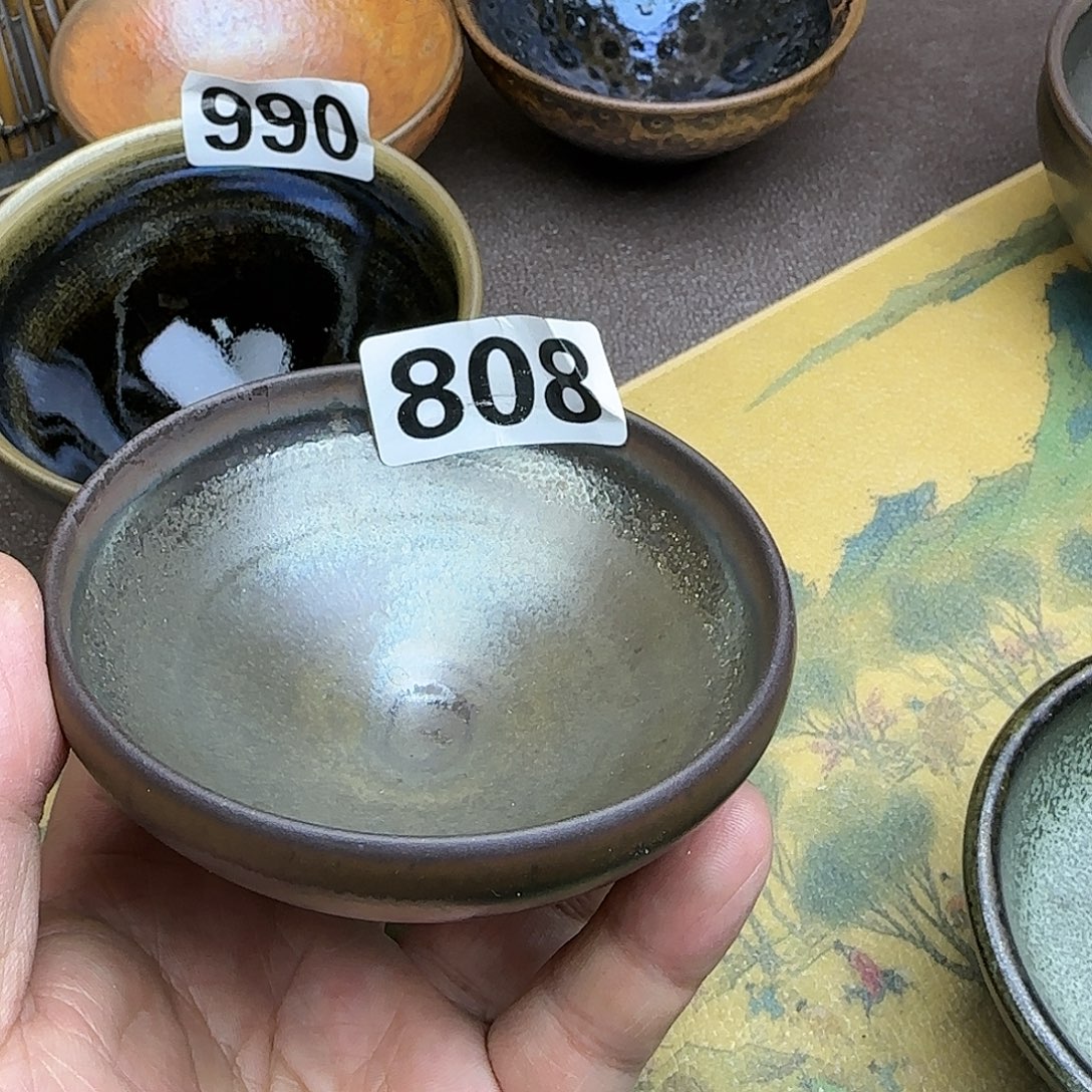 茶盏建阳建盏主人杯龙窑柴烧