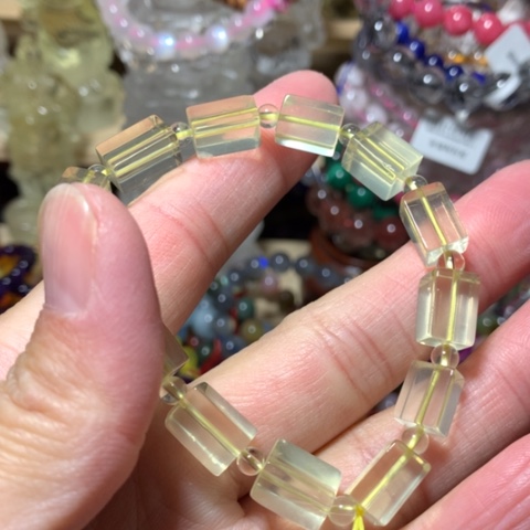 水晶手串未镶嵌方糖手串